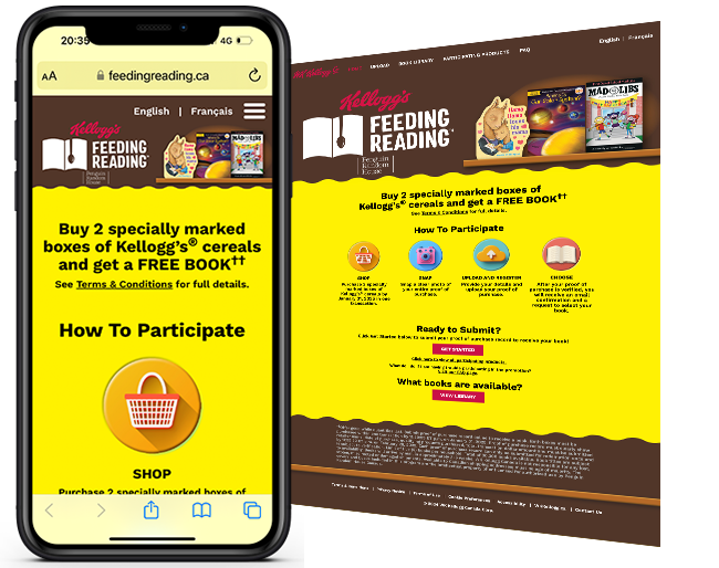 Kelloggs CA - P3 - Feeding Reading Promotion