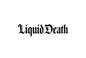 Liquid death feature logo