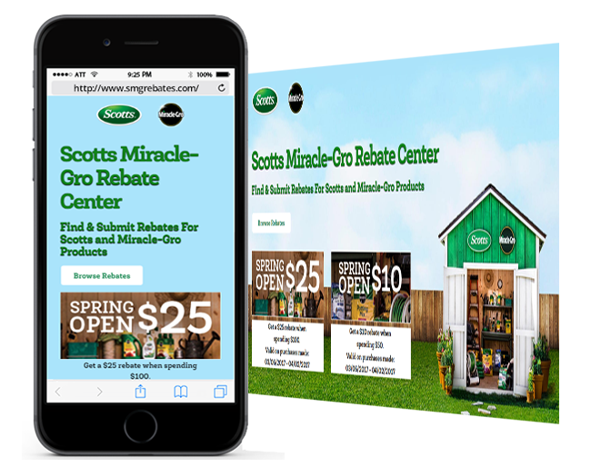 Digitizing Multiple Rebates and Driving Redemption for Scotts Miracle