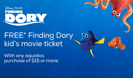 finding dory free tickets